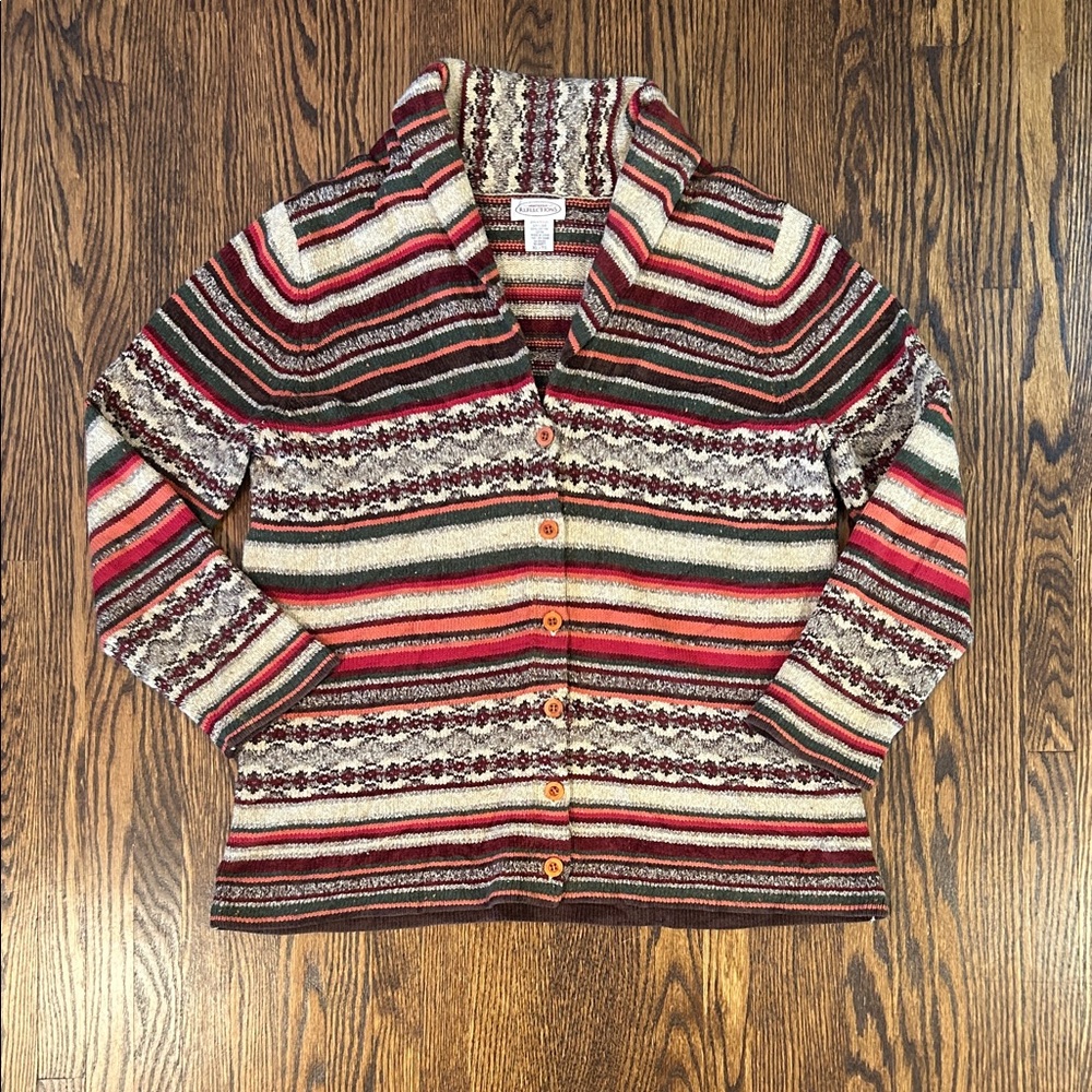 Vintage Y2K Shawl Collar Knit Cardigan